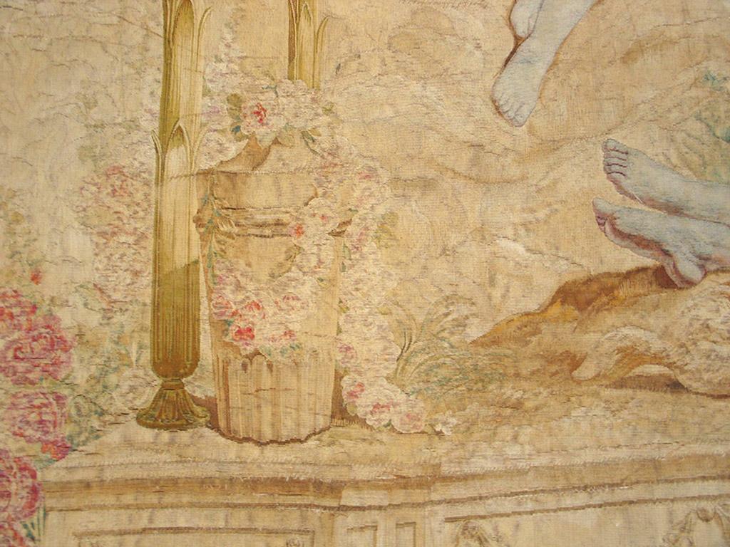 Mid 18th Century French Beauvais Tapestry ( 6' 4