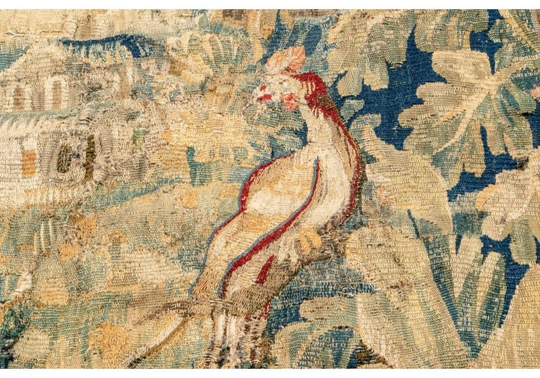 Antique European Tapestry with River Landscape at 1stDibs