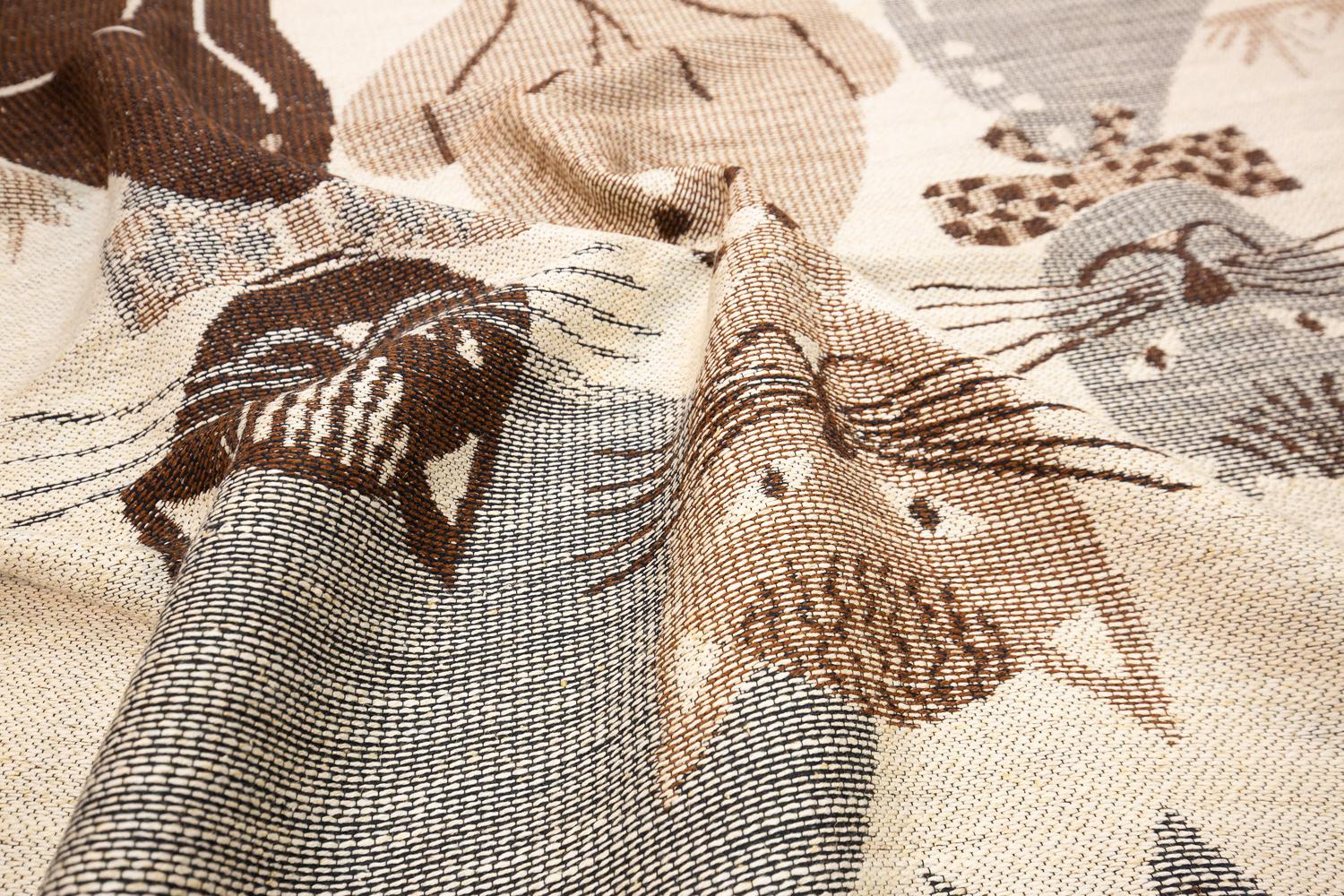 Antikes europäisches Textil mit IS-Schriftzug, 1970–2000 im Zustand „Gut“ im Angebot in Ferrara, IT