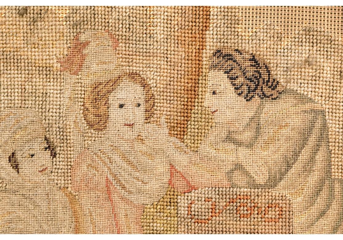 Arazzo antico europeo a due pannelli in vendita 7