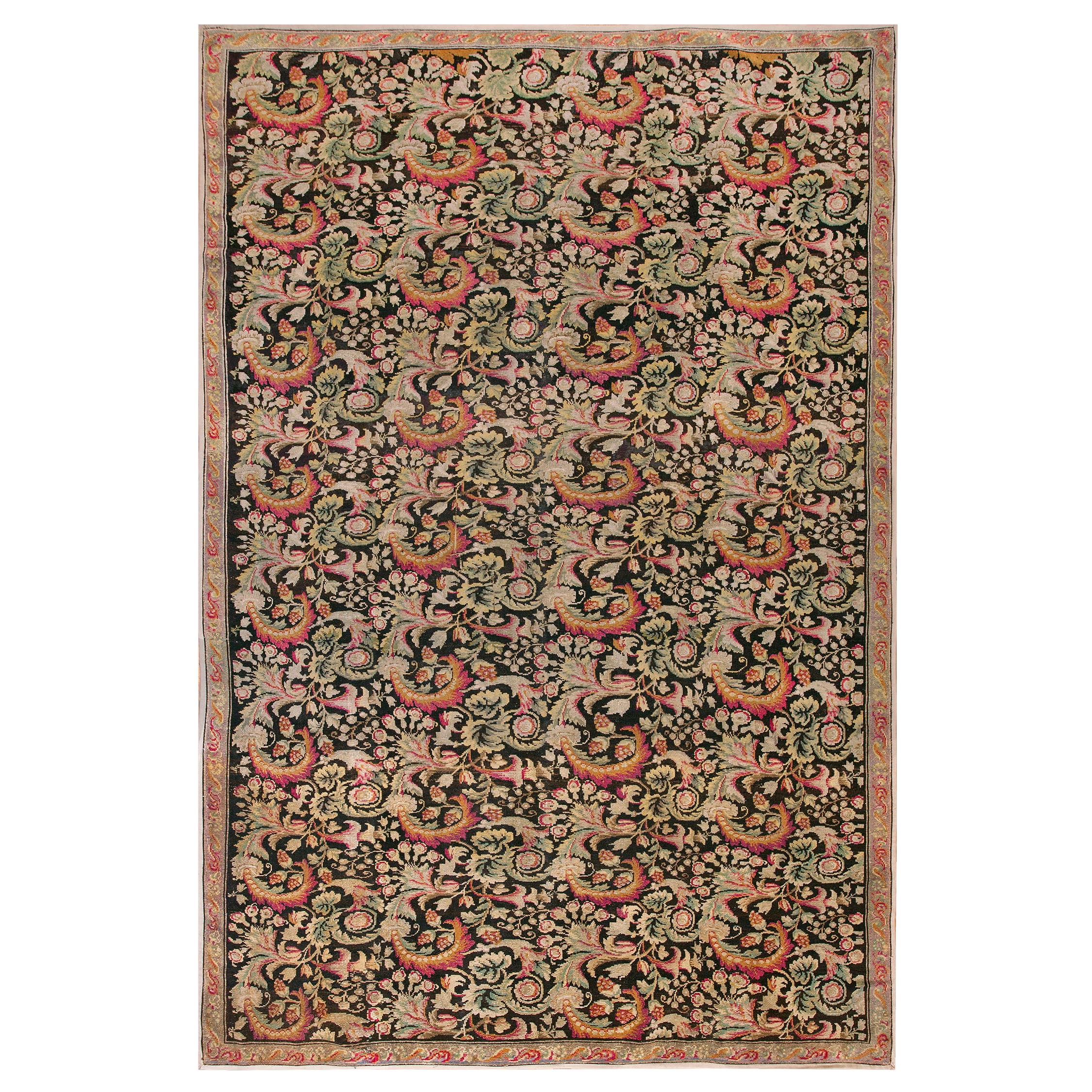 Mid 19th Century Ukrainian Carpet ( 7'9" x 11'9" - 236 x 358 cm ) For Sale