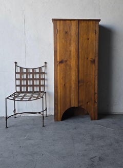 Antique European Wabi Sabi Pantry Cabinet