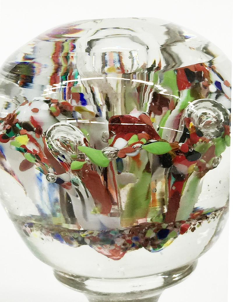 Glass 19th Century paperweight, ca 1880 For Sale