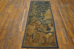A Rare Museum-Quality Figural Scene Mid-17th Century Flemish Tourani Tapestry