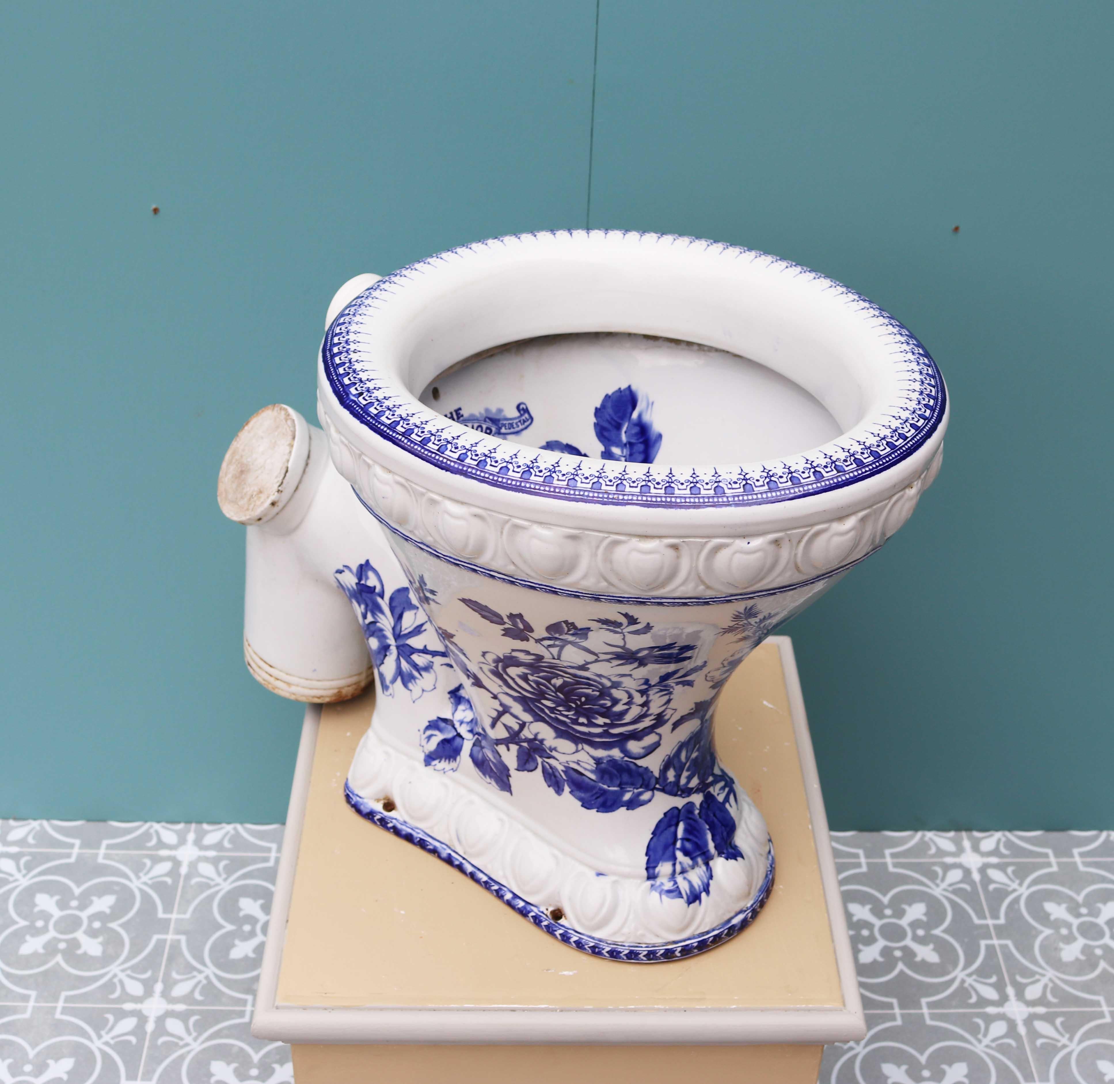 Porcelain Antique ‘Excelsior’ Toilet / WC