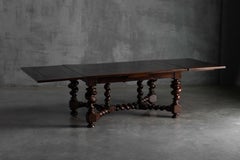 Antique Extendable Dining Table, France, 1900s