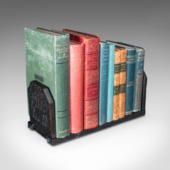 Antique Extending Book Slide, English, Ebonised, Novel Rest, Victorian, C.1870