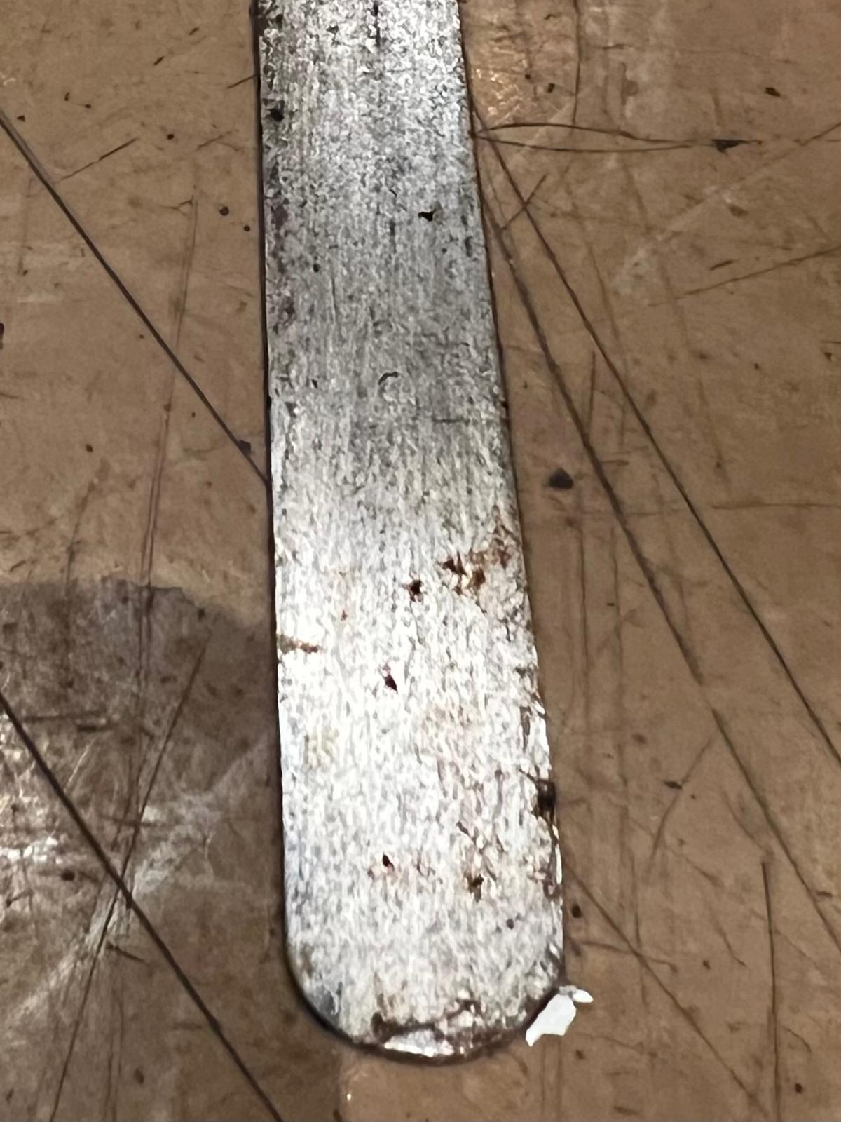A rare and evocative 16th-century German Executioner’s Sword (Richtschwert), forged in Passau, one of the preeminent centers of Renaissance blade craftsmanship. Passau was renowned for producing some of Europe’s finest edged weapons, its smiths