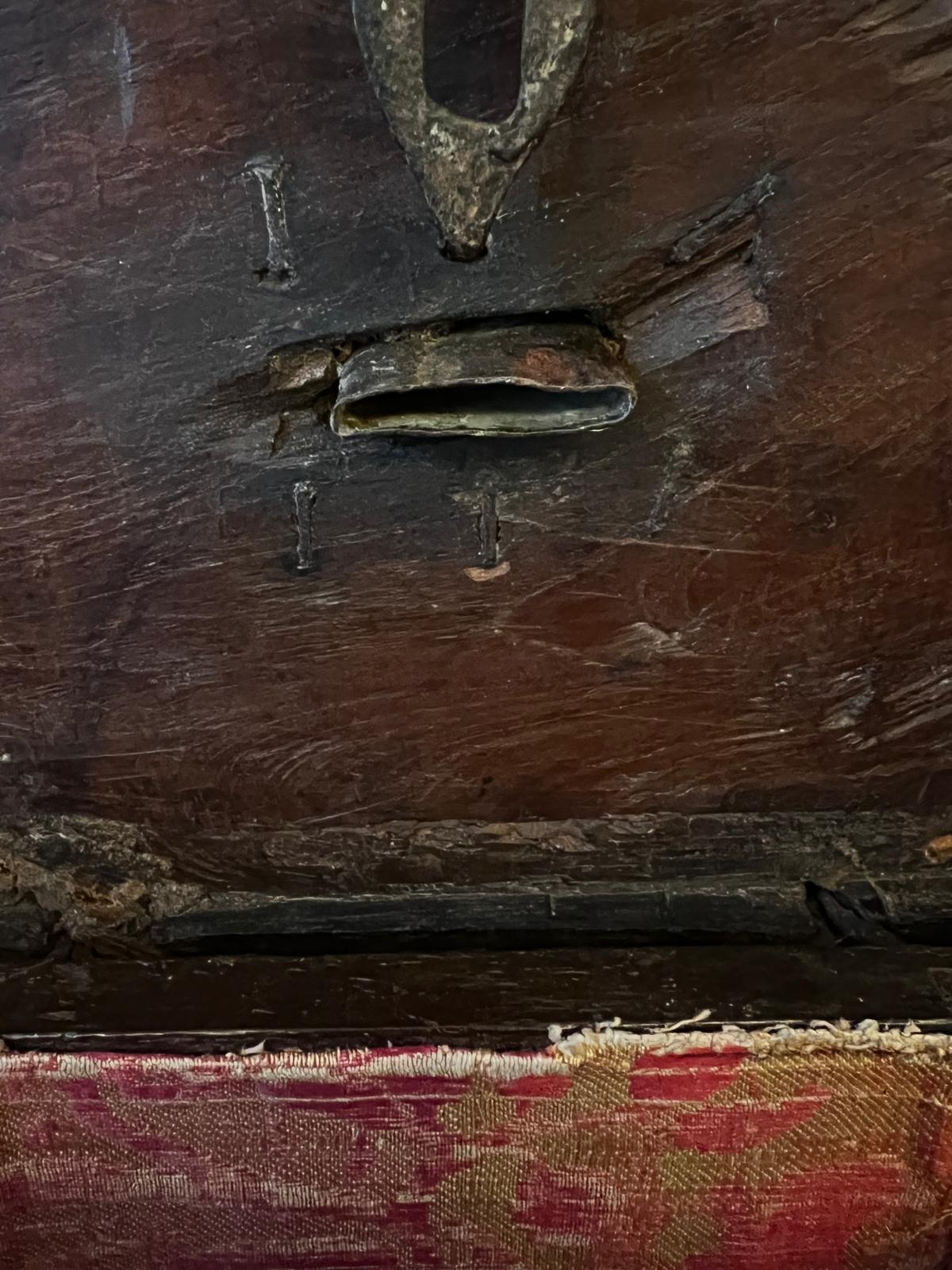 Fait main Antique coffret de charité judaïque Tzedakah extrêmement rare 16ème siècle en vente