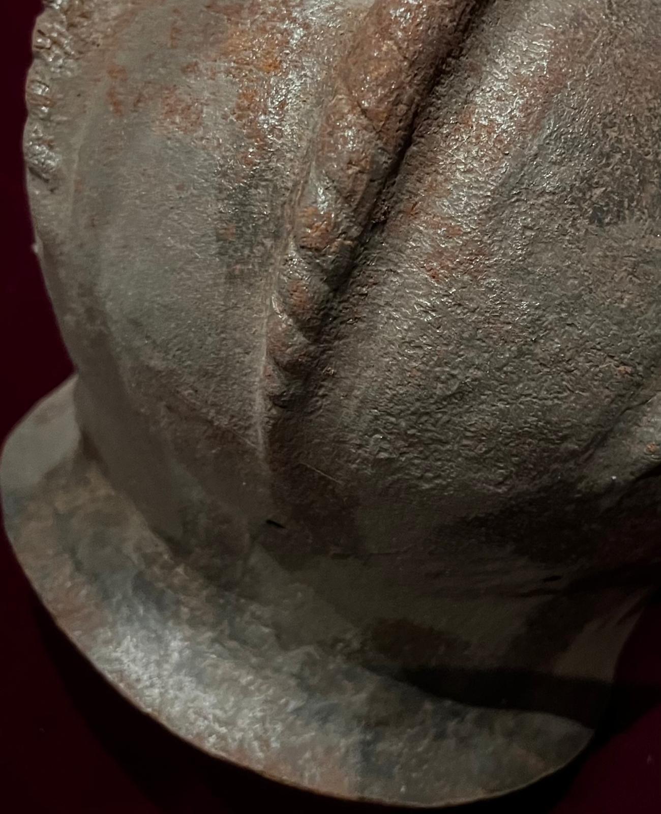 italien Antique Extrêmement rare Triple-Combed Burgonet Helmet Ca 1540 Italy en vente