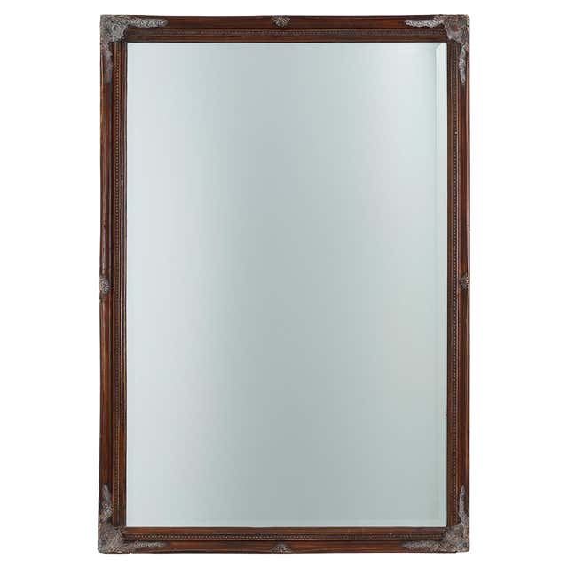Antique French Facet-Cut Mirror in Carved Wood, circa 1850 For Sale at ...