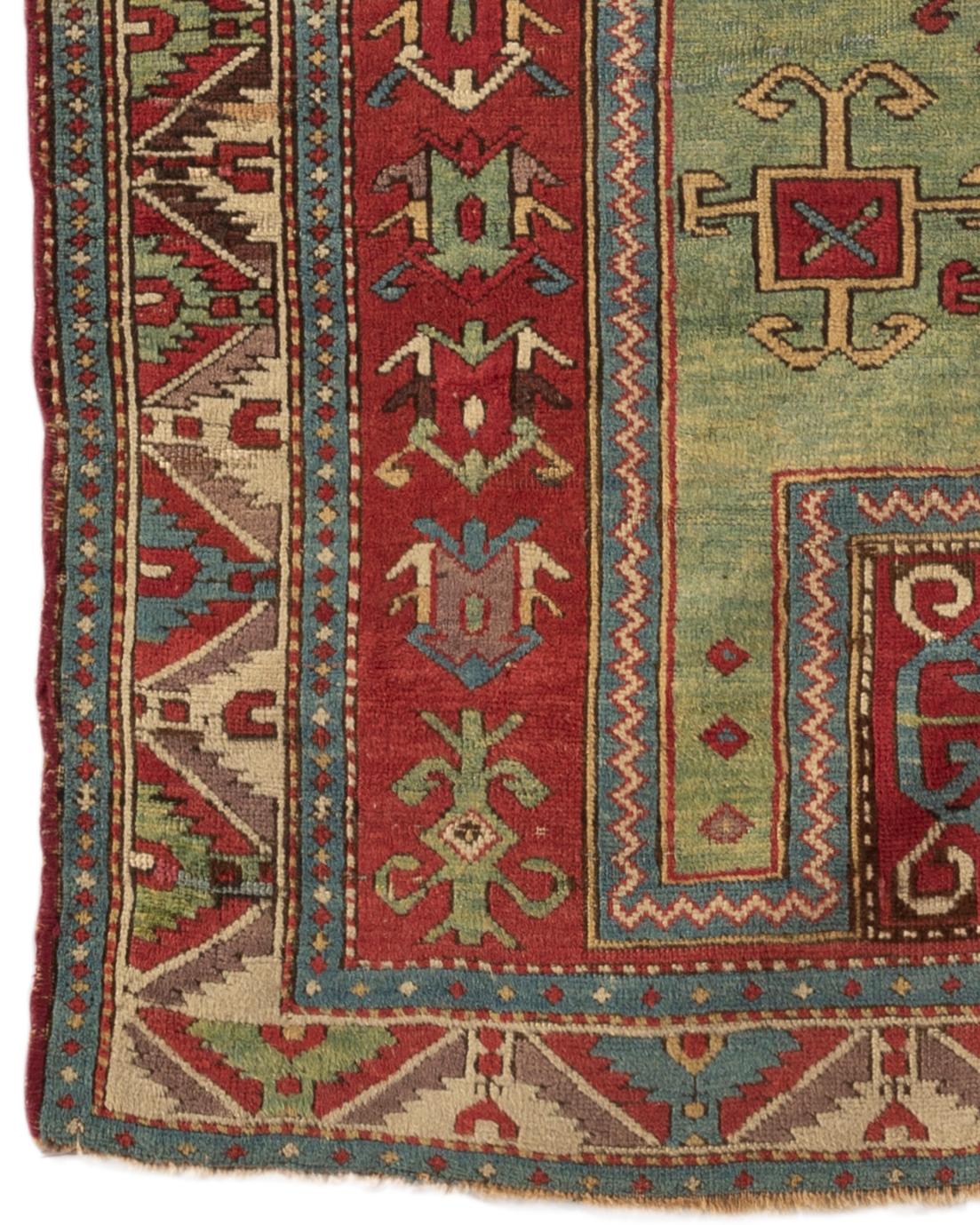 Caucasian Antique Fachralo Kazak Rug, circa 1880 For Sale