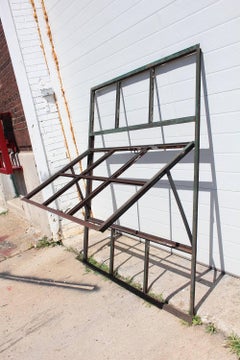 Antique Factory Casement Metal Window, More Available