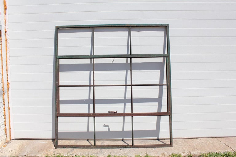 Antique Factory Casement Metal Window, More Available at 1stDibs