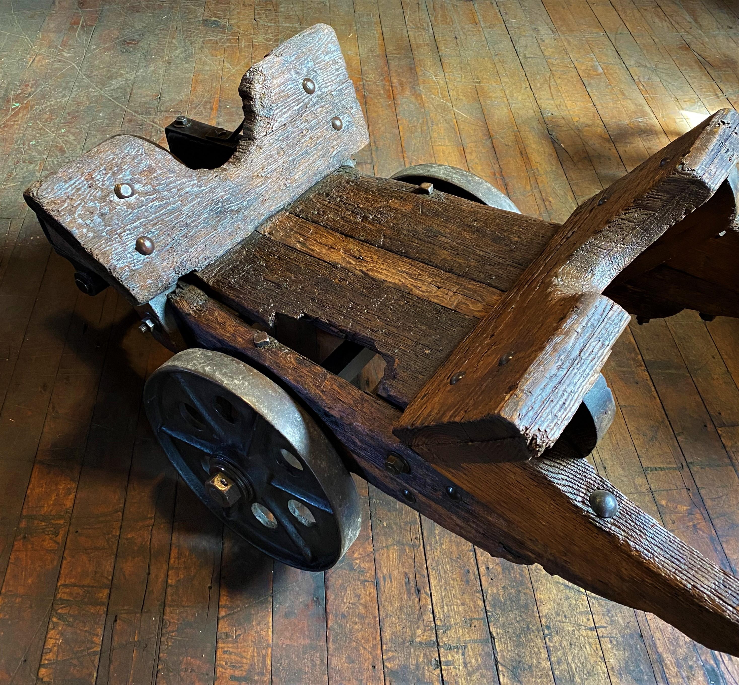 American Antique Factory Wheelbarrow