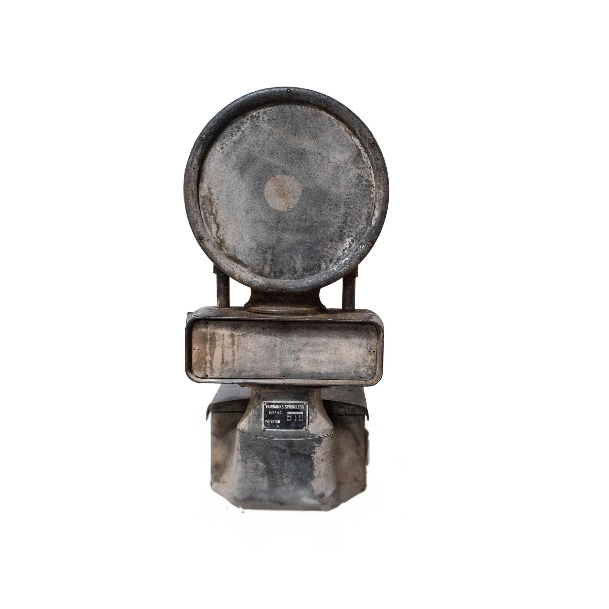 Industriale Antica bilancia Fairbanks senza molla in vendita