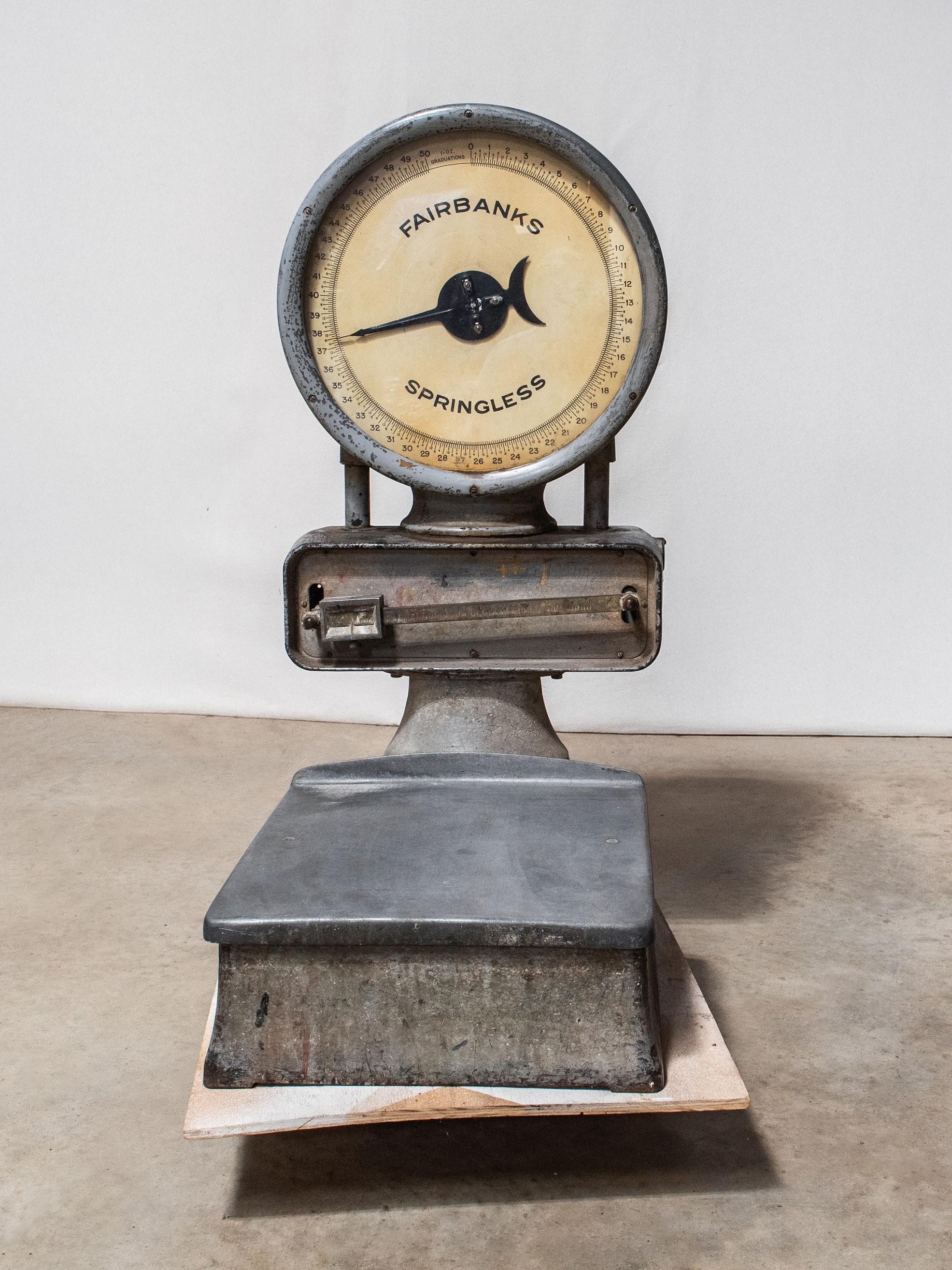 Antica bilancia Fairbanks senza molla In condizioni buone in vendita a Wichita, KS
