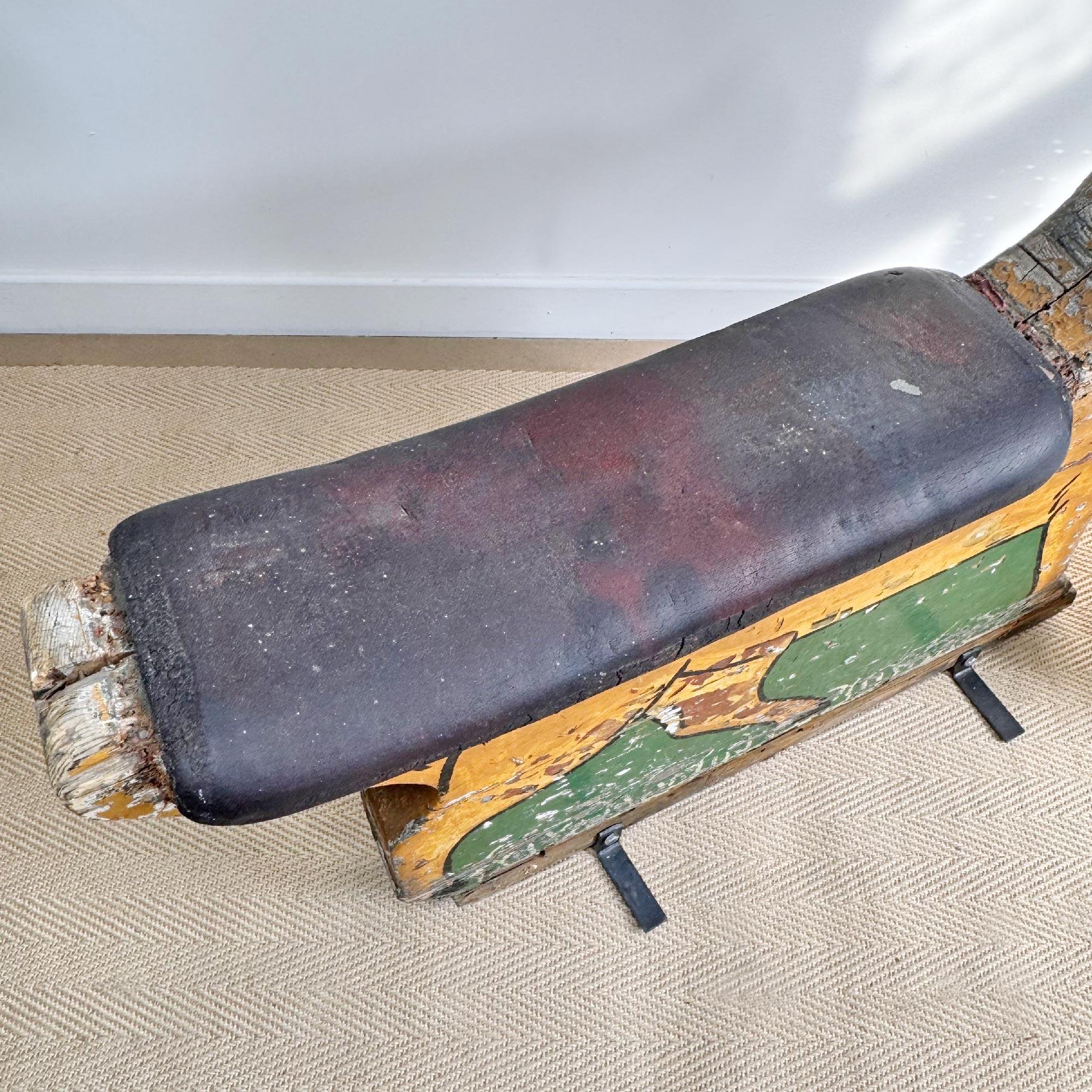 Antique Fairground Ride Circa 1930 Reindeer In Good Condition For Sale In Hastings, GB