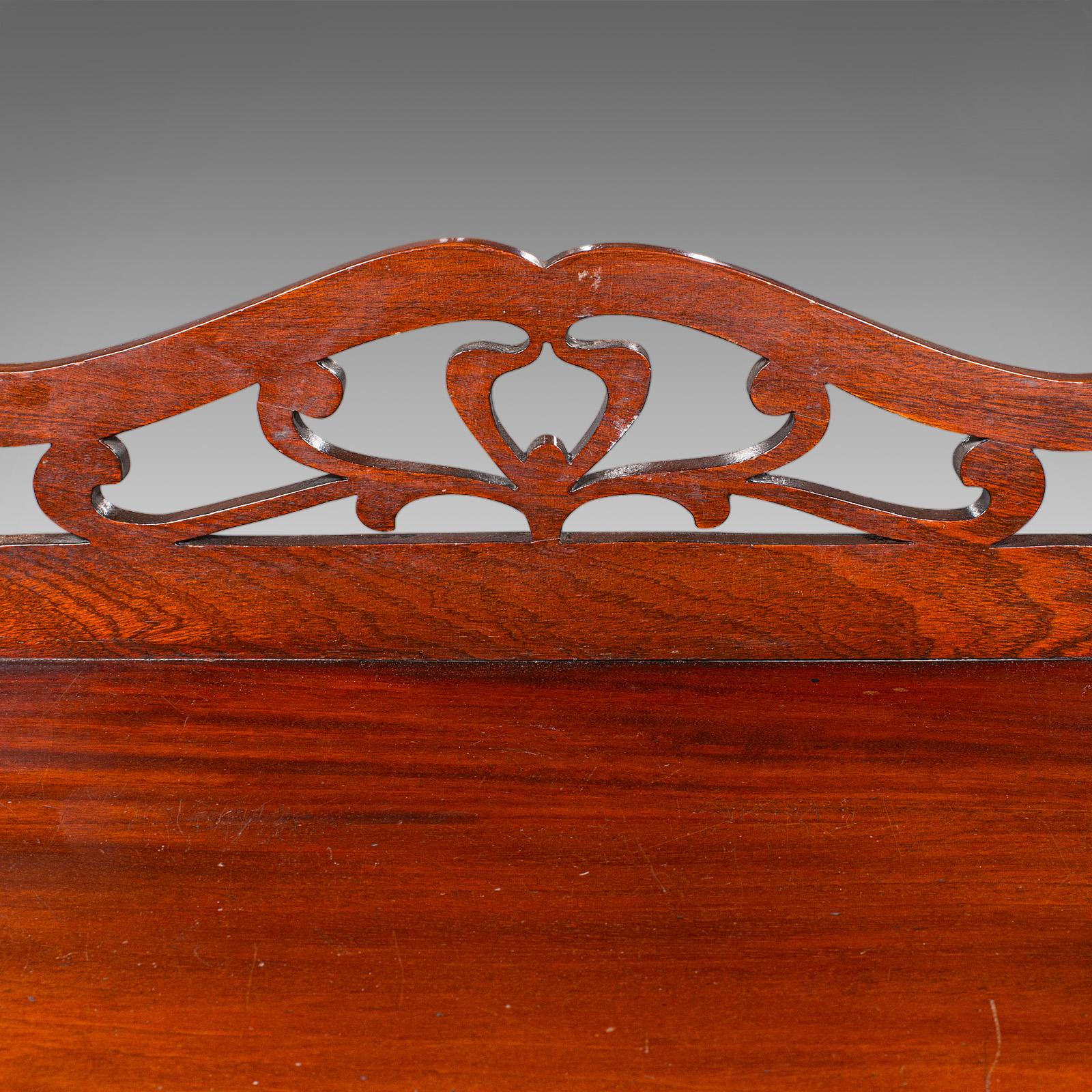 Armoire à musique ancienne Fall Front, anglaise, Art Nouveau, victorienne, d'après Liberty en vente 1