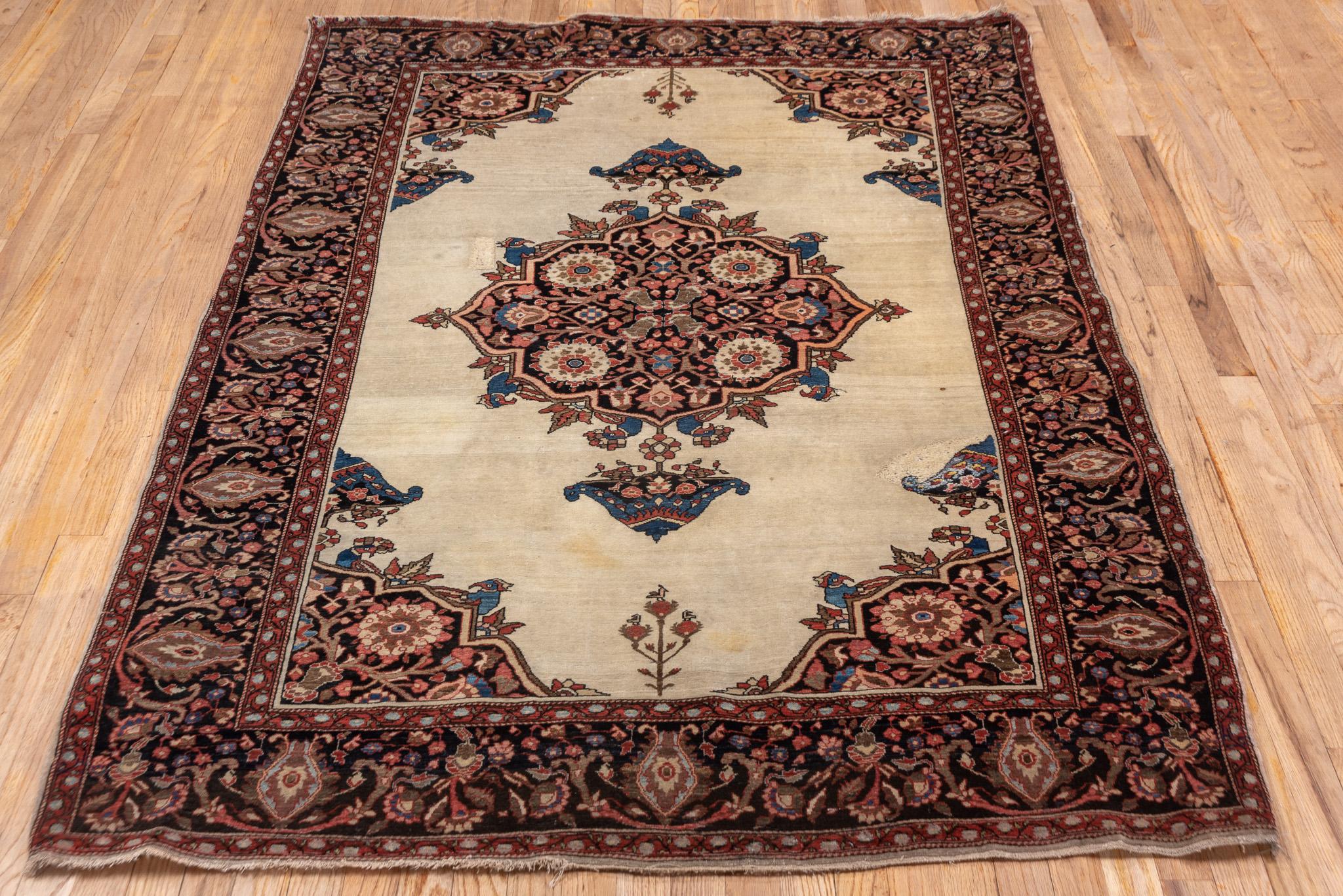 Antike Far Sarouk Persisch (Asiatisch) im Angebot