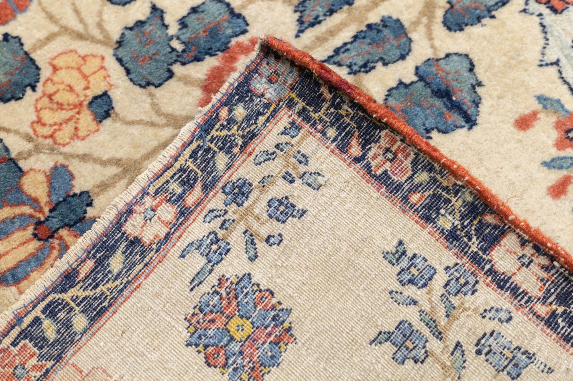 Antique Farahan Rug 2'8'' x 5'2'' For Sale 6