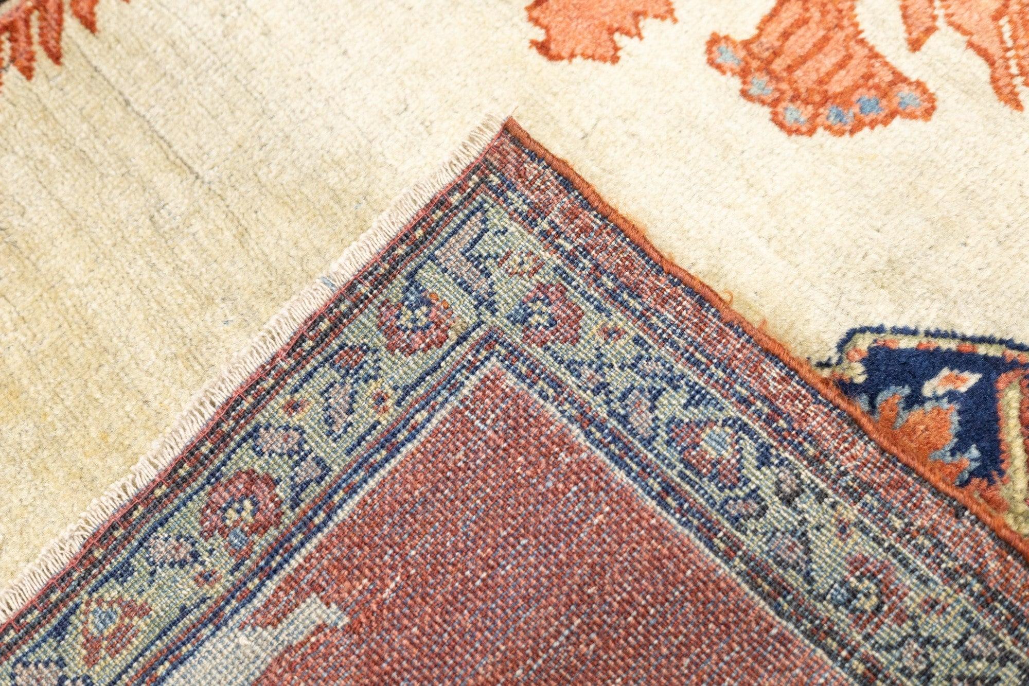 Antique Farahan Rug 2'9'' x 3'1'' For Sale 6