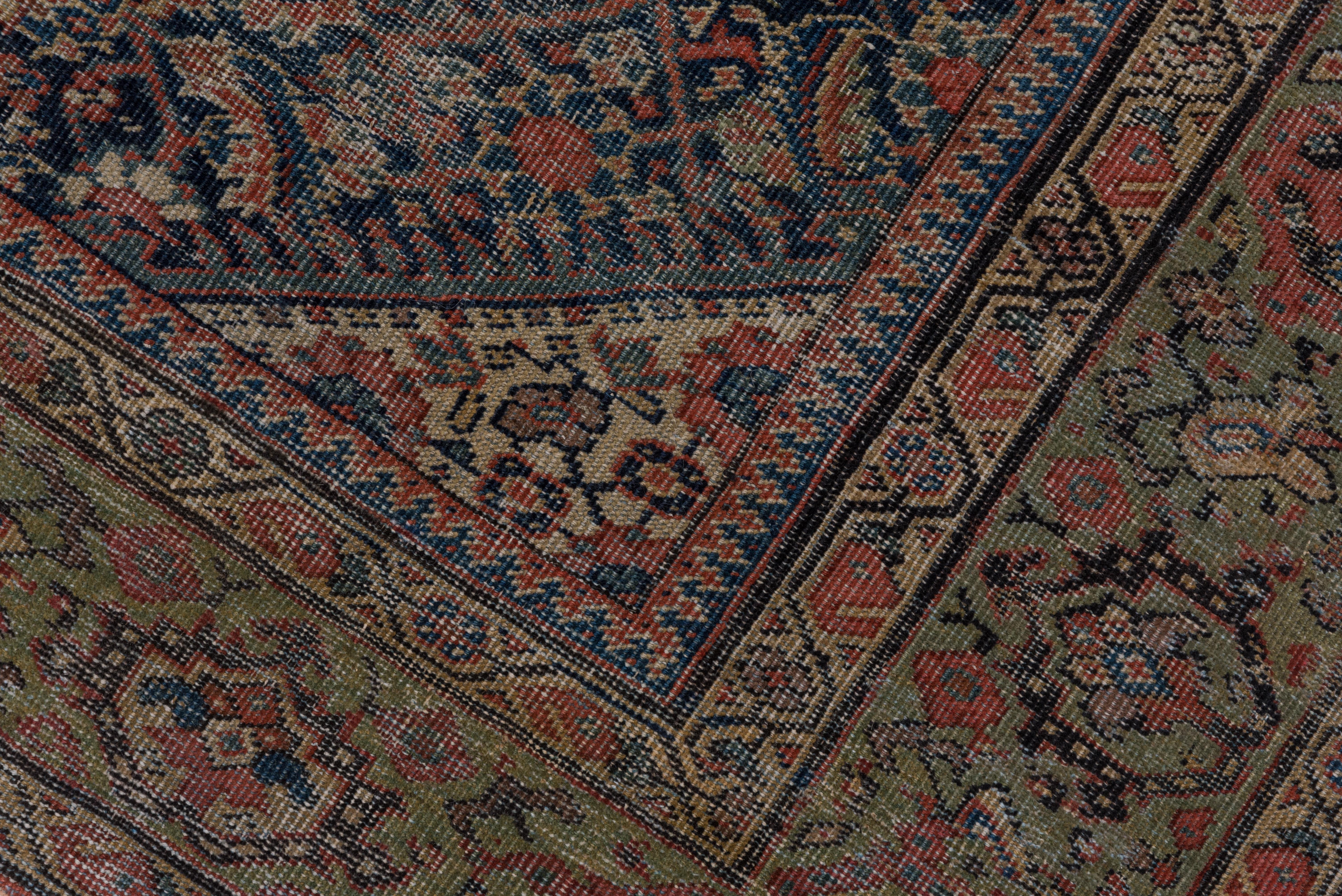 Laine Tapis Farahan ancien, vers les années 1910 en vente