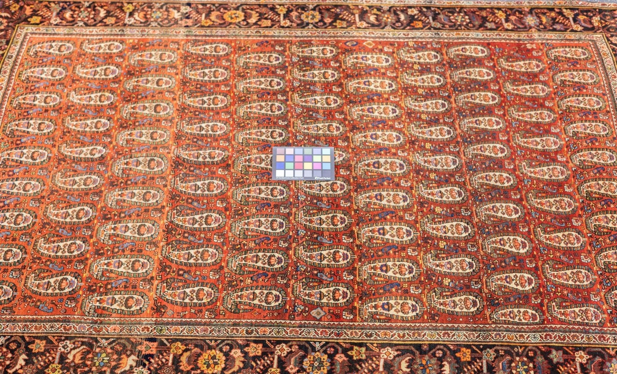Antique Farahan Sarouk 4'4'' x 6'5'' For Sale 3