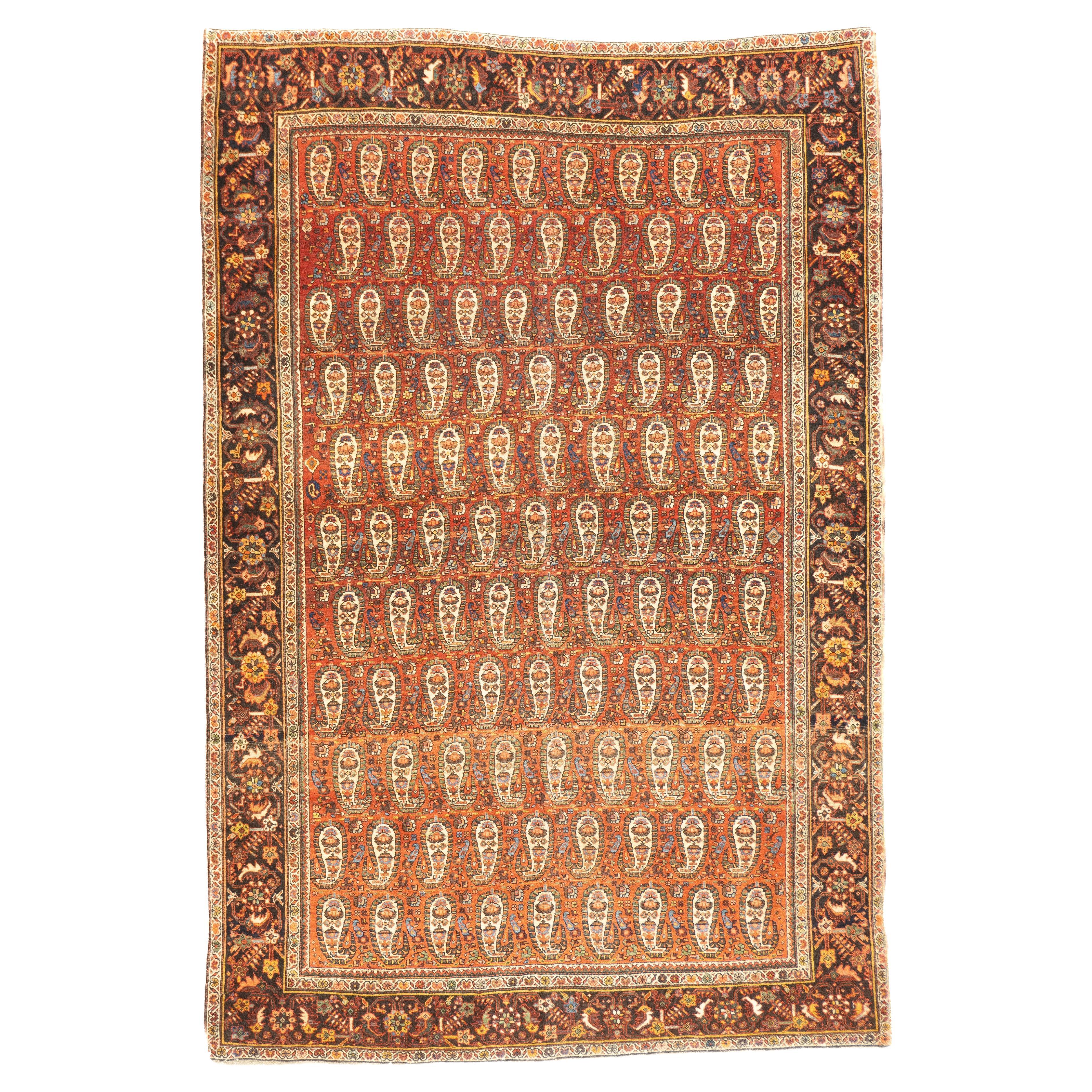 Antike Farahan Sarouk 4'4'' x 6'5''
