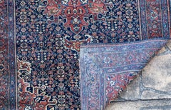 Antique Farahan Sarouk Carpet