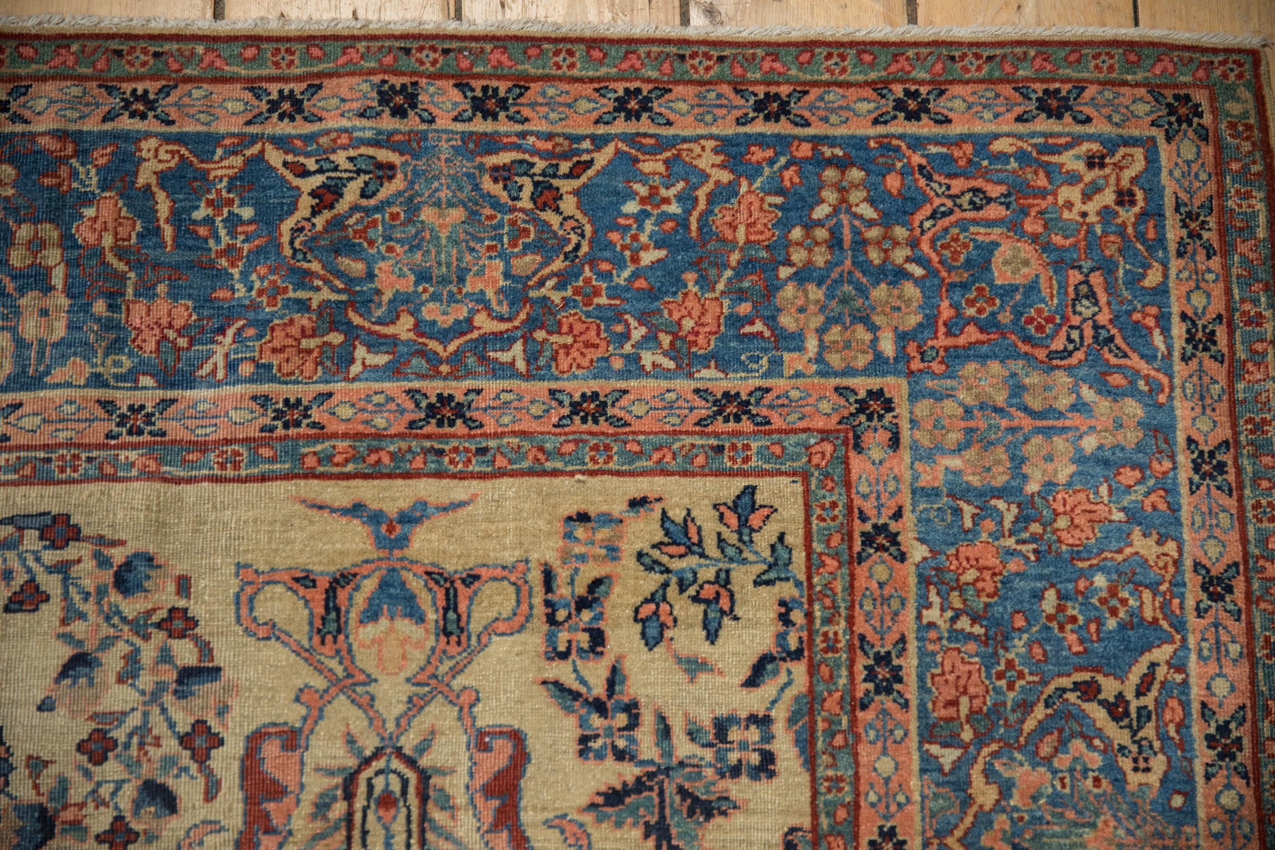Sarouk Farahan Antique Farahan Sarouk Carpet For Sale