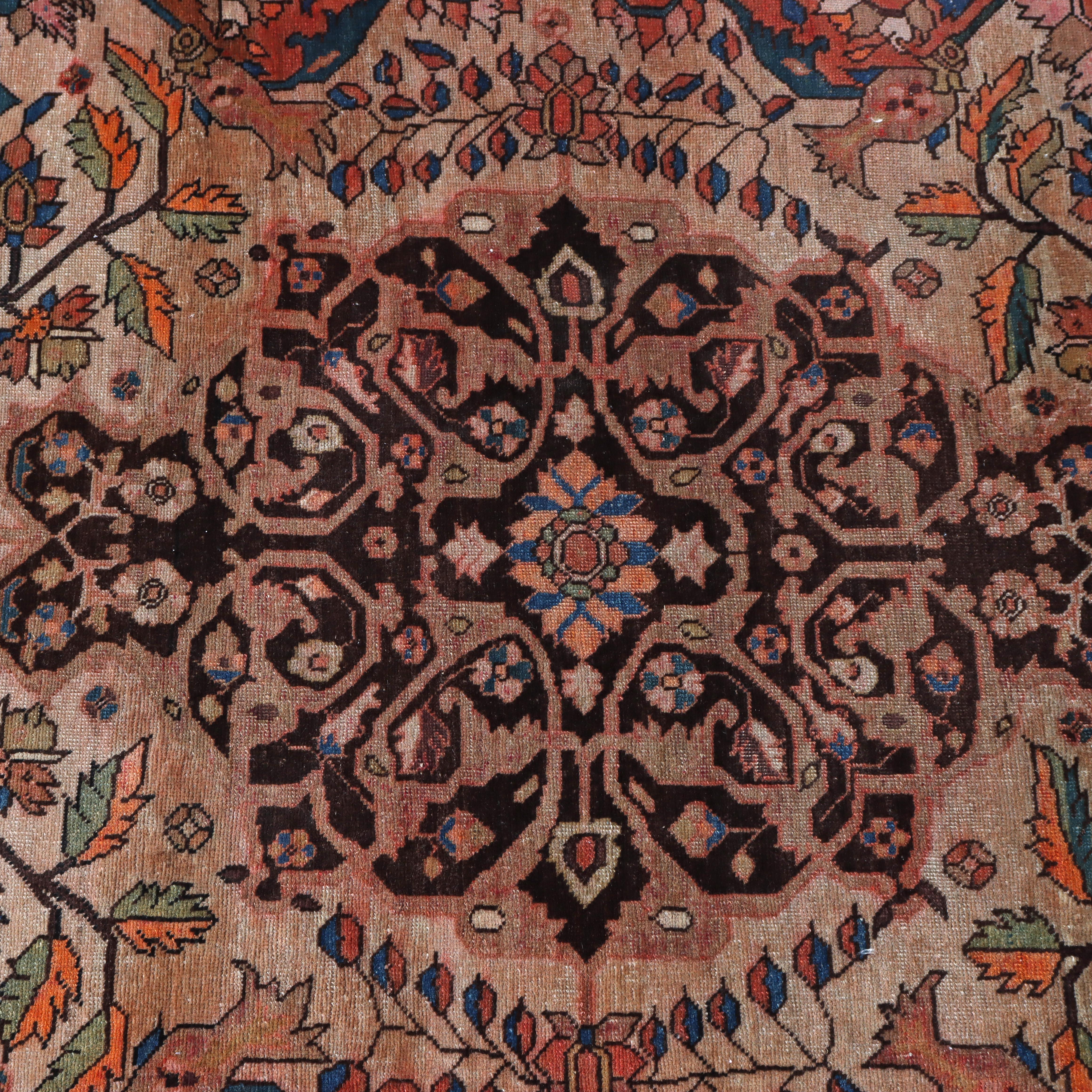 Antiker persischer Farahan Sarouk-Wollteppich C1920
Maße - 59 3/4