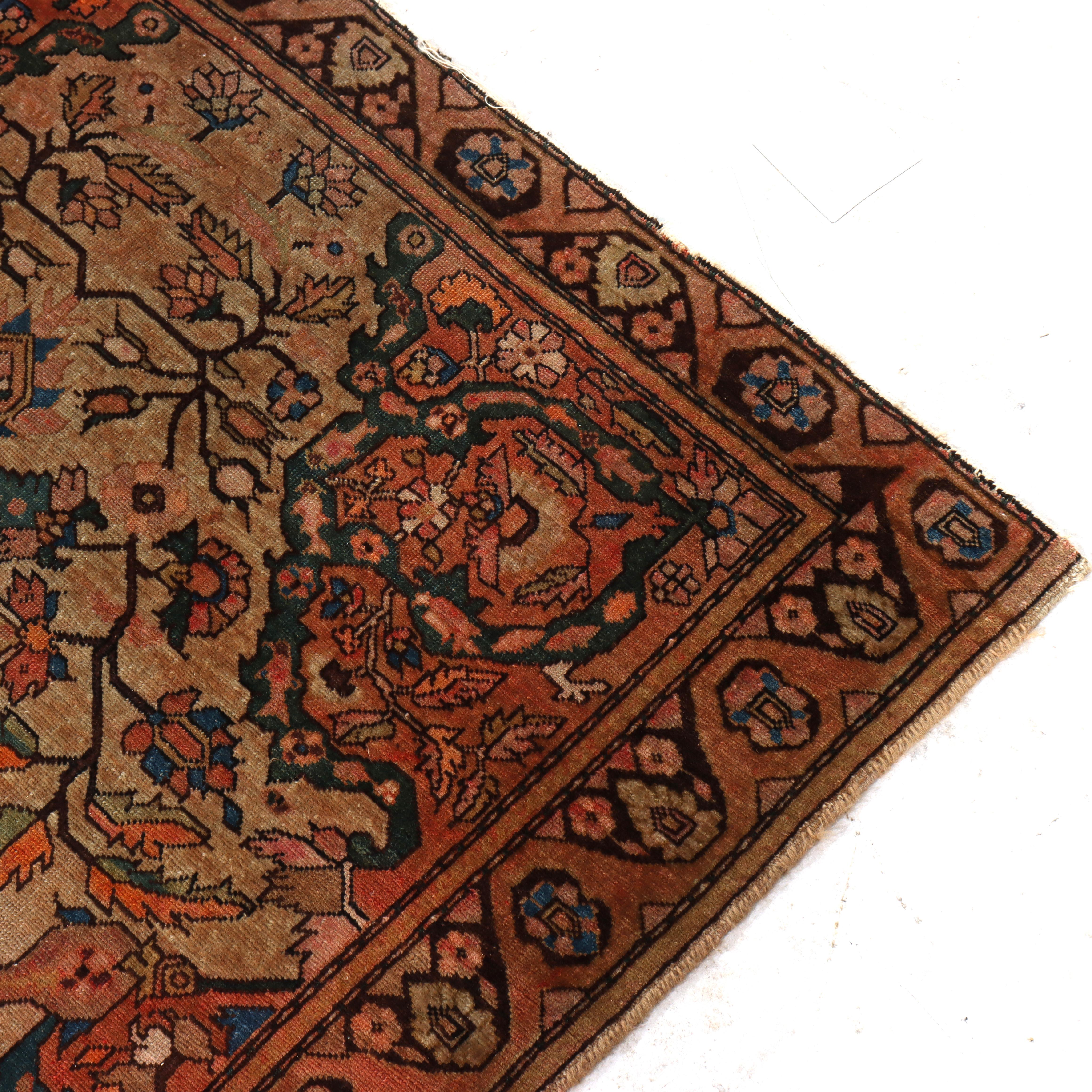 Antiker Farahan Sarouk Persischer Wollteppich C1920 (Asiatisch) im Angebot