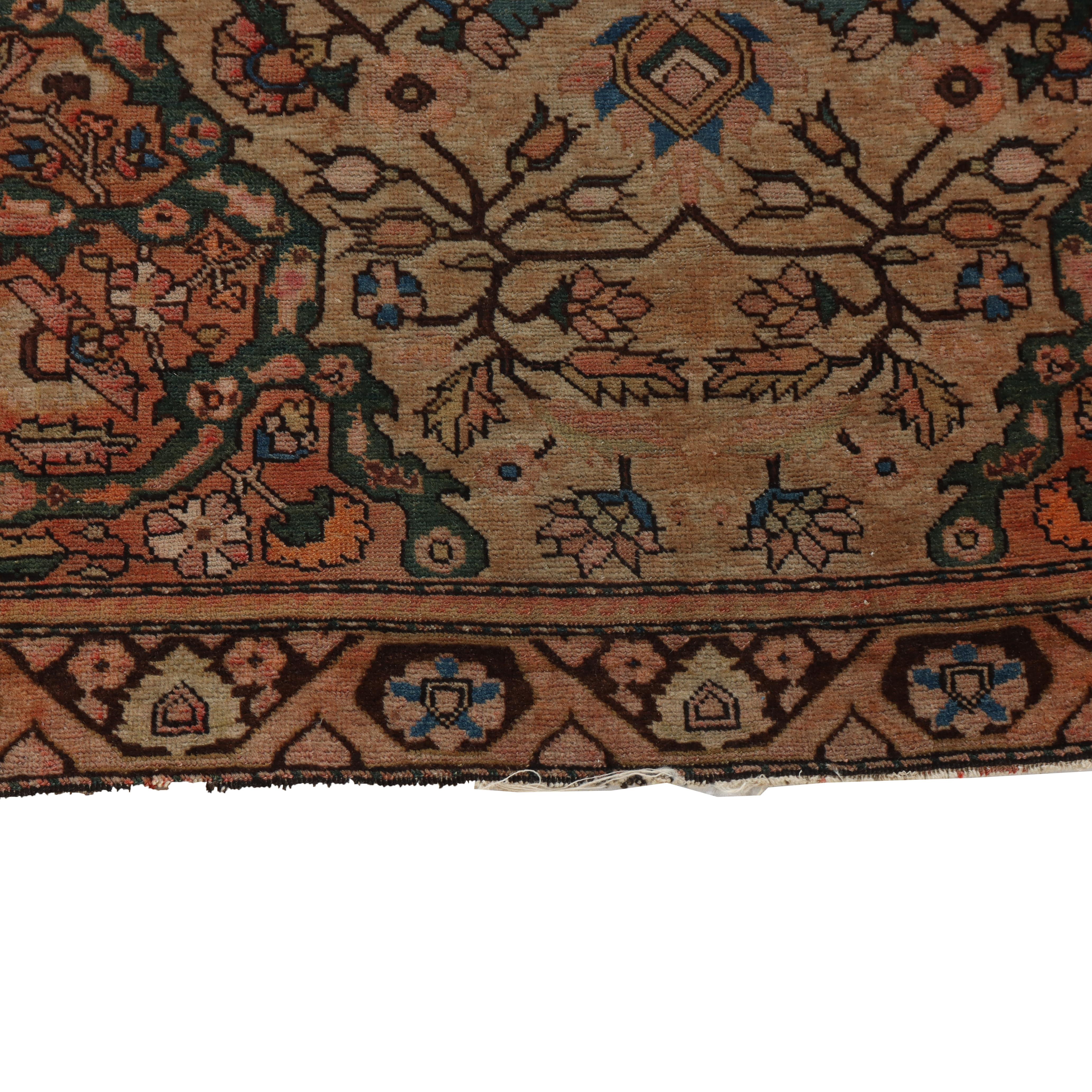 Antiker Farahan Sarouk Persischer Wollteppich C1920 (Wolle) im Angebot