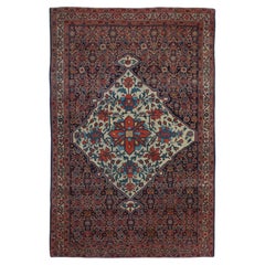 Antique Farahan Sarouk Rug