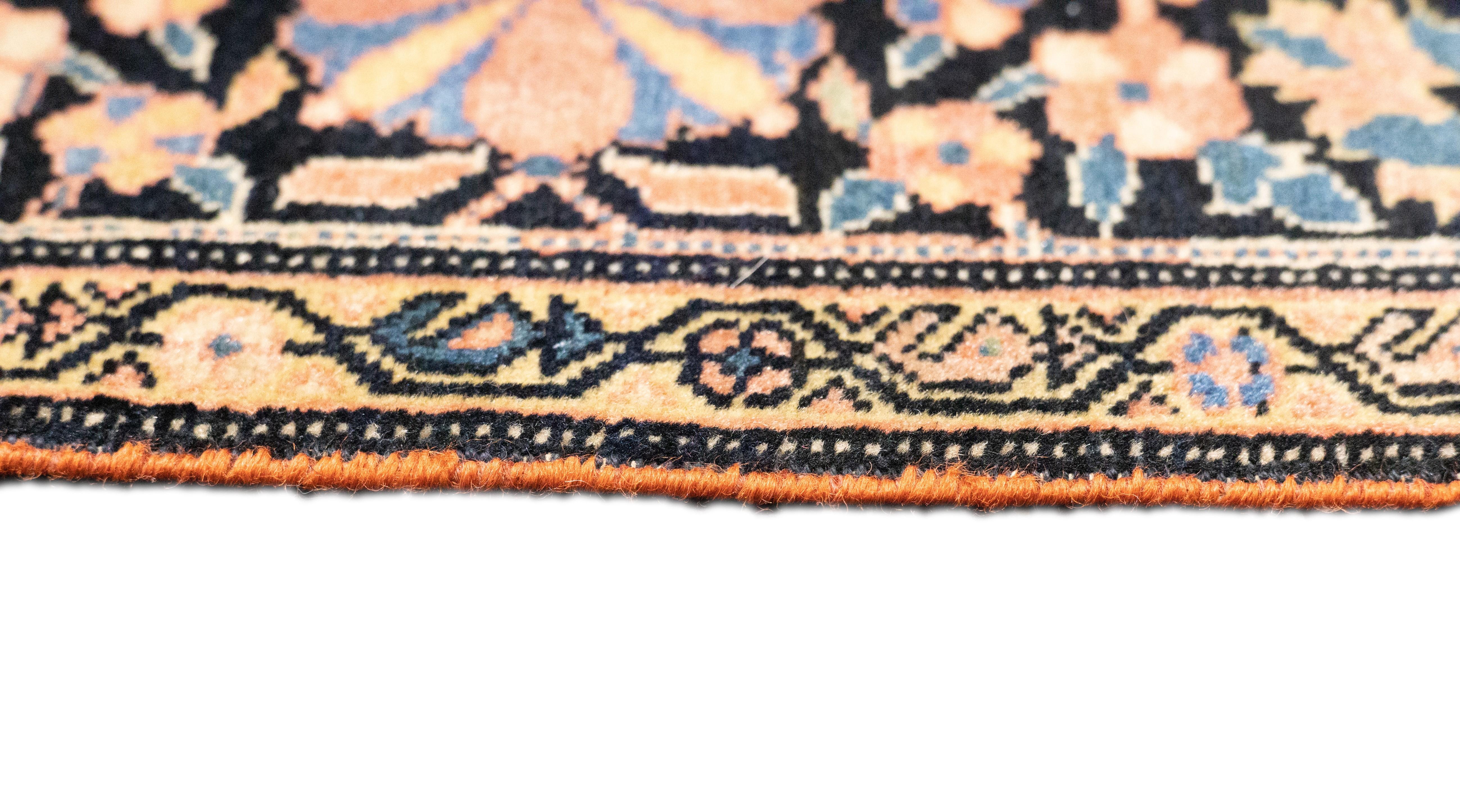 19th Century Antique Farahan Sarouk Rug 3'5'' x 5'0