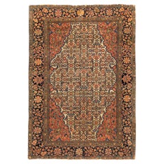 Antique Farahan Sarouk Rug 3'5'' x 5'0"