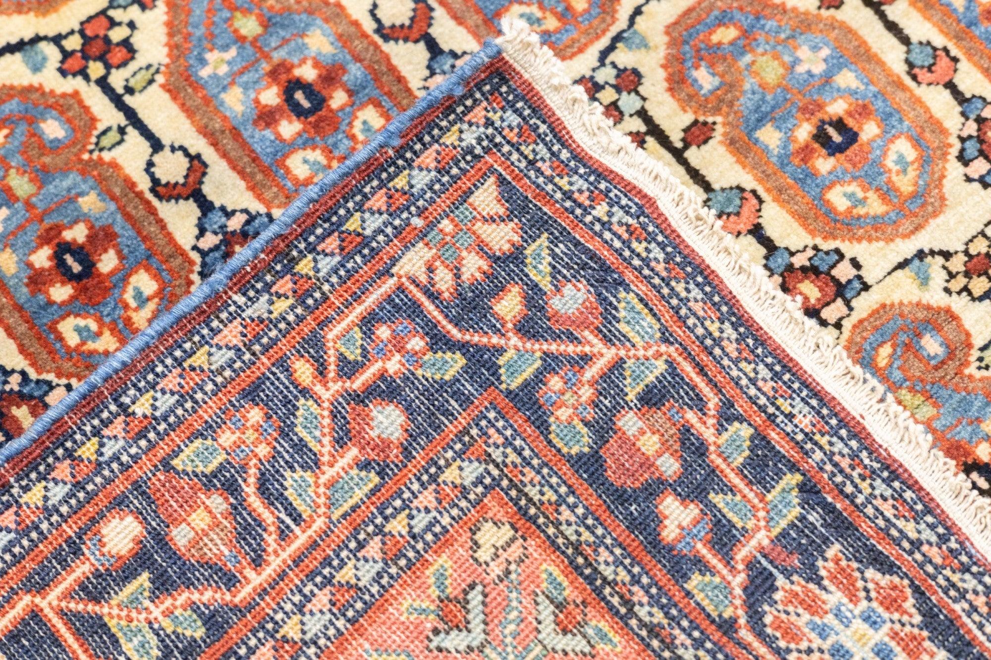 Tappeto antico Sarouk Farahan 3'8'' x 5'0'' in vendita 5