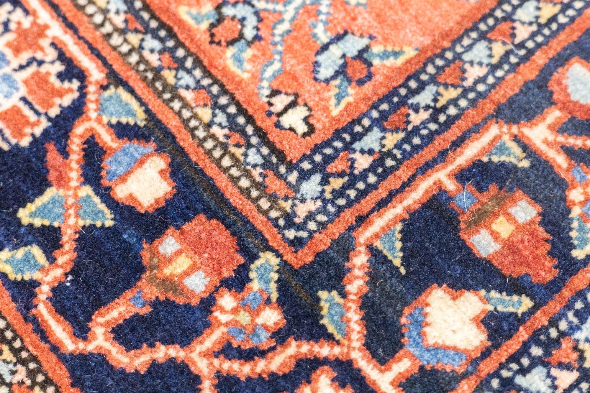Tappeto antico Sarouk Farahan 3'8'' x 5'0'' in vendita 1