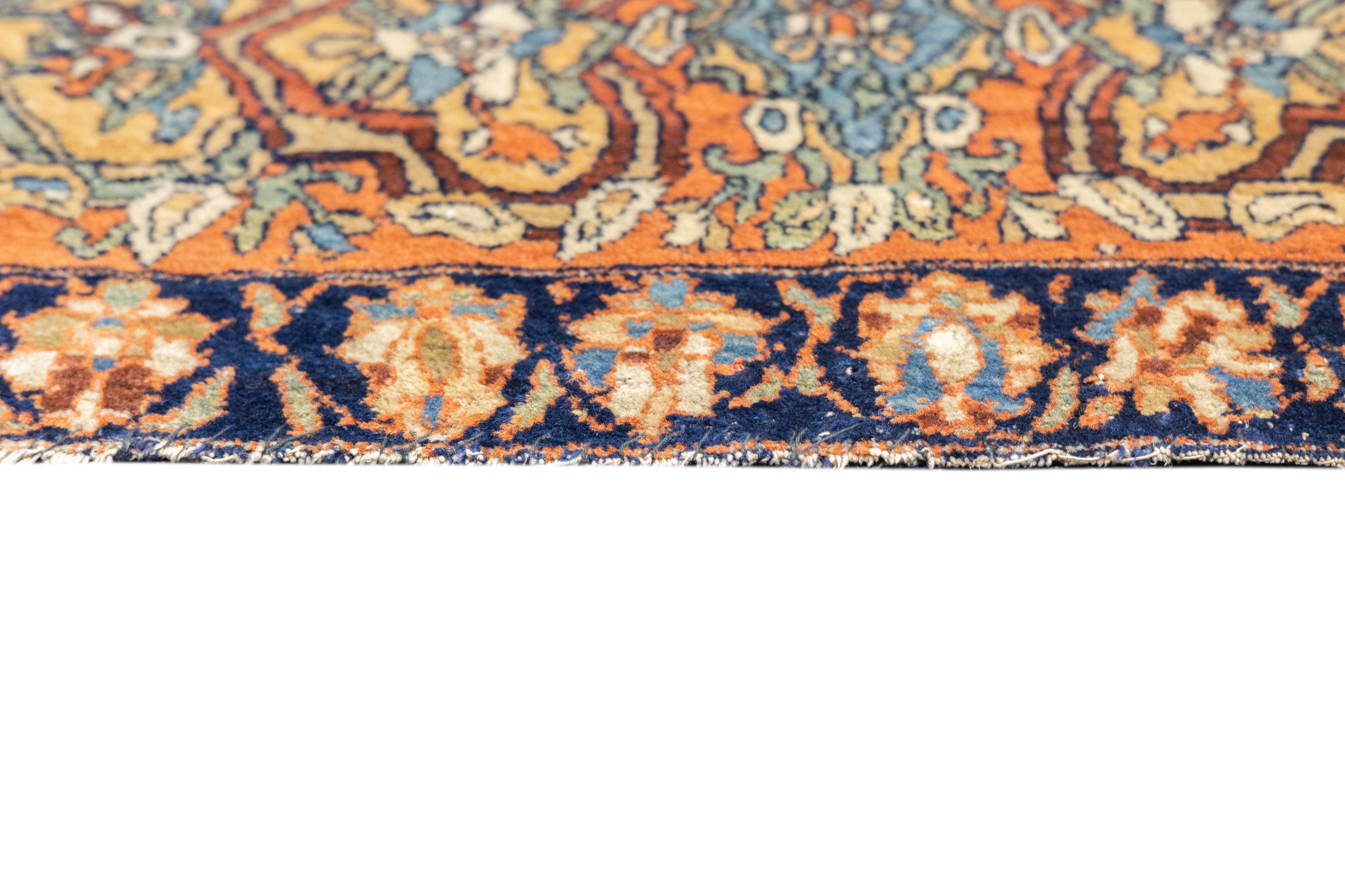 Antiker Farahan Sarouk-Teppich 4'0