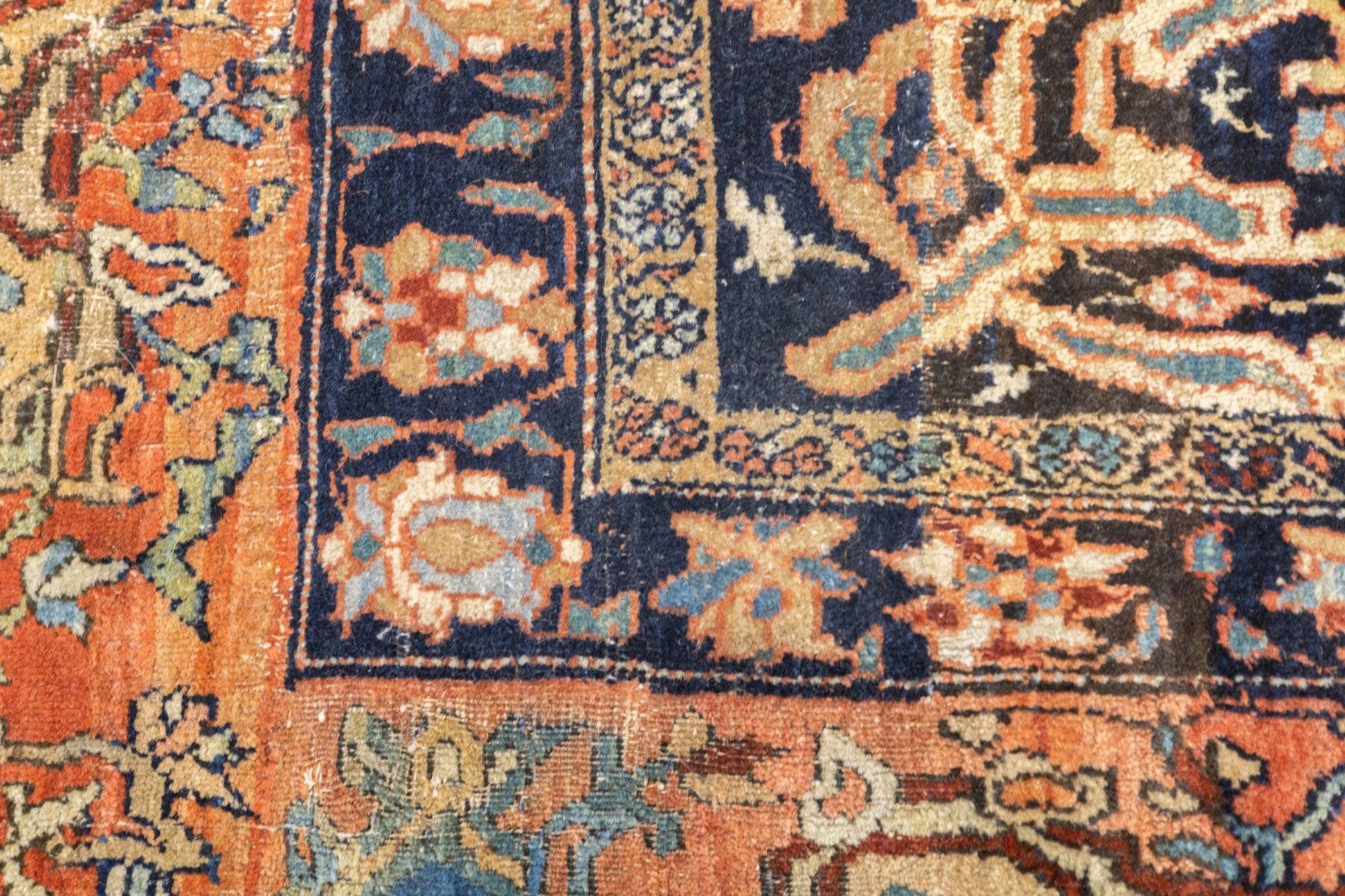 Antiker Farahan Sarouk-Teppich 4'0