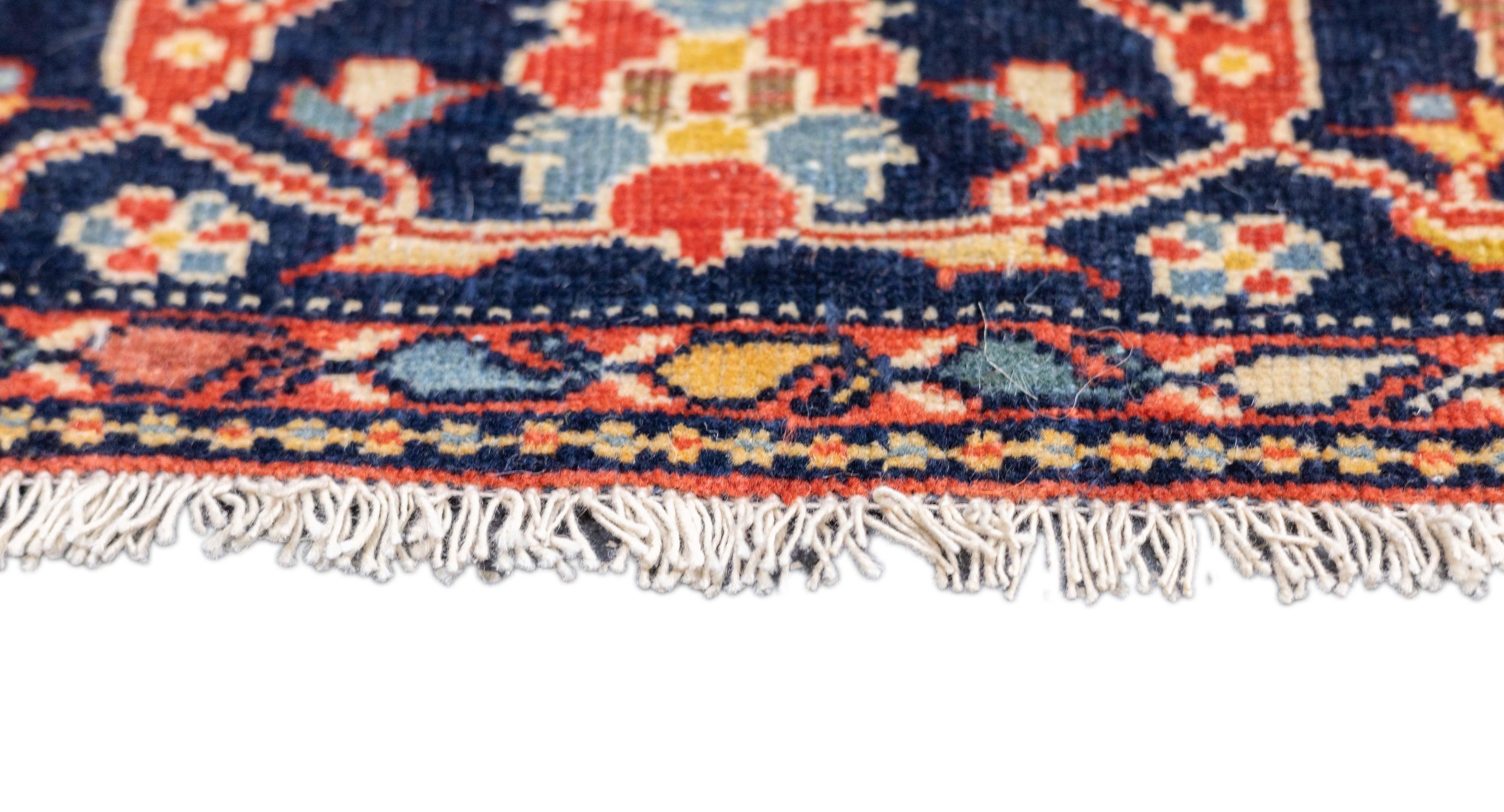 Antiker Farahan Sarouk-Teppich 4'1'' x 6'0