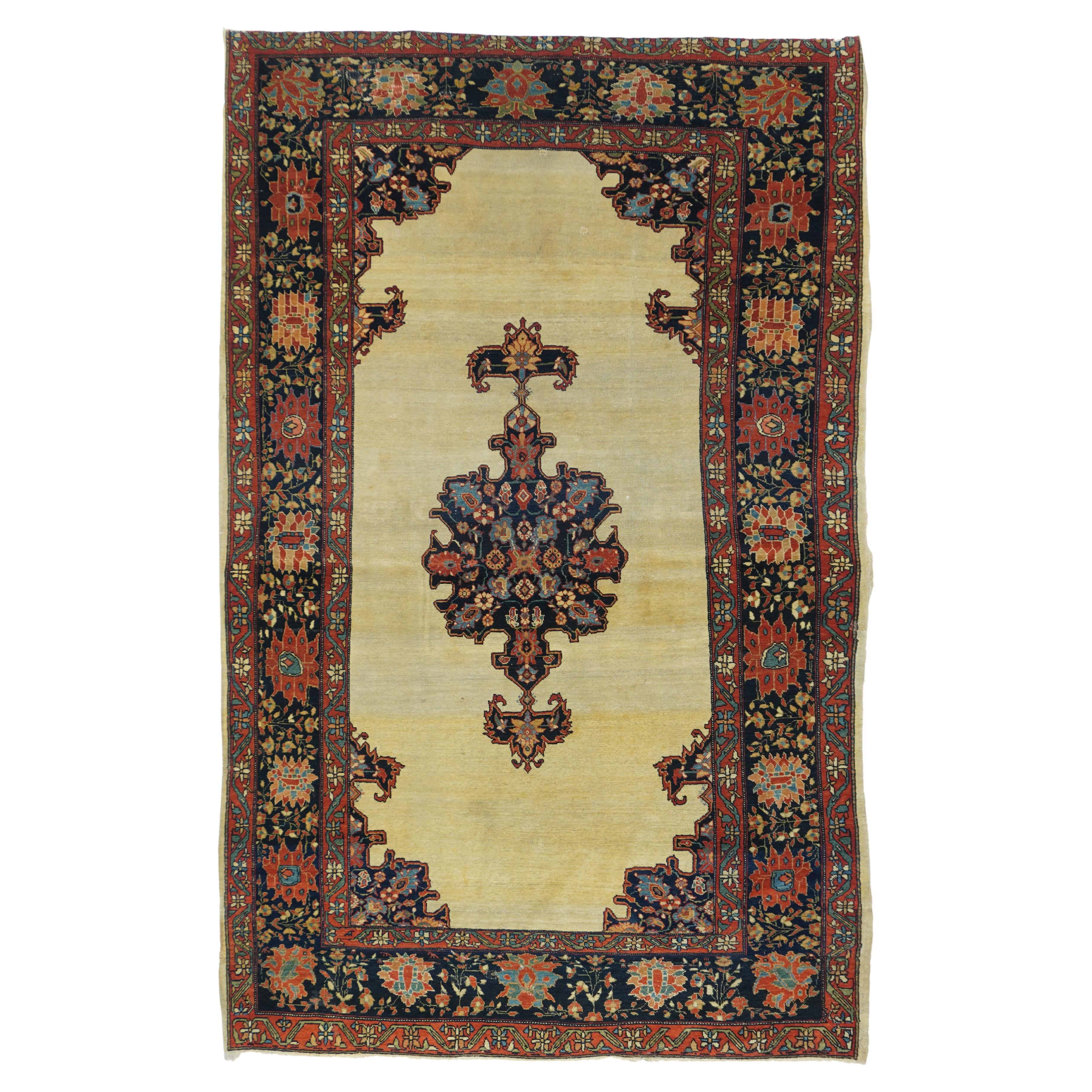 Ancien tapis Farahan Sarouk en vente