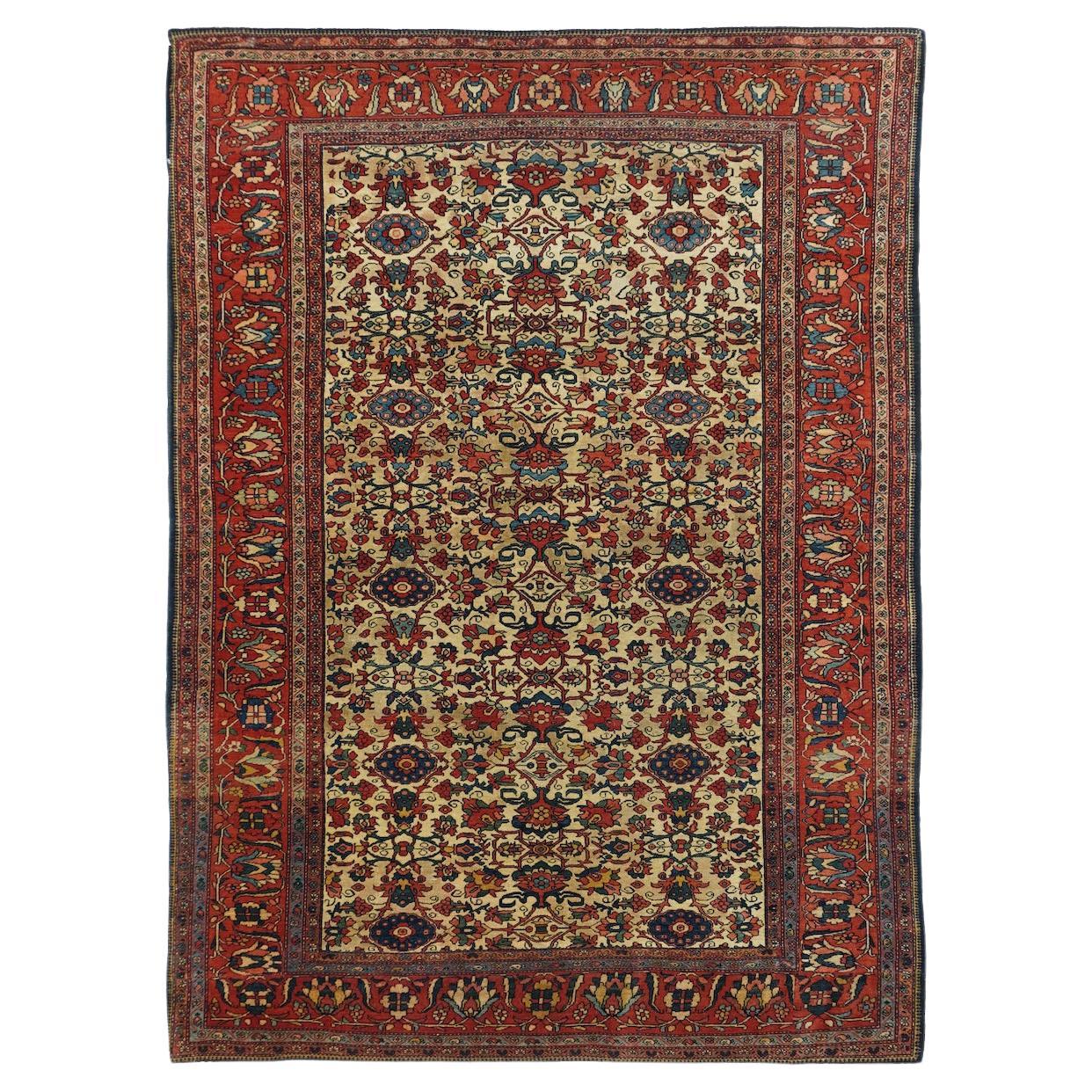 Ancien tapis Farahan Sarouk
