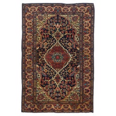 Antique Farahan Sarouk Rug