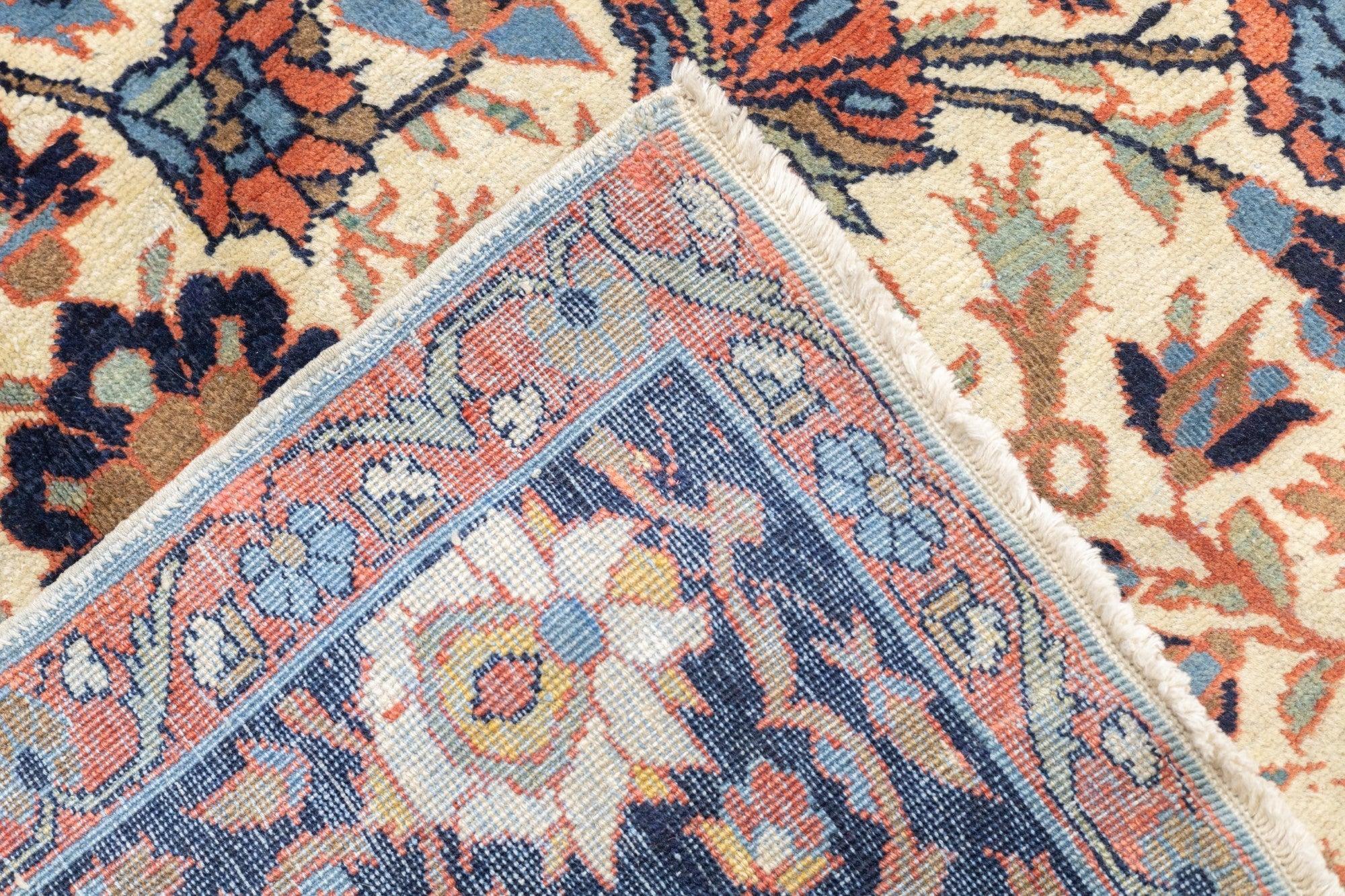 Antiker Farahan Sarouk-Teppich 6'10'' x 9'8'' im Angebot 6
