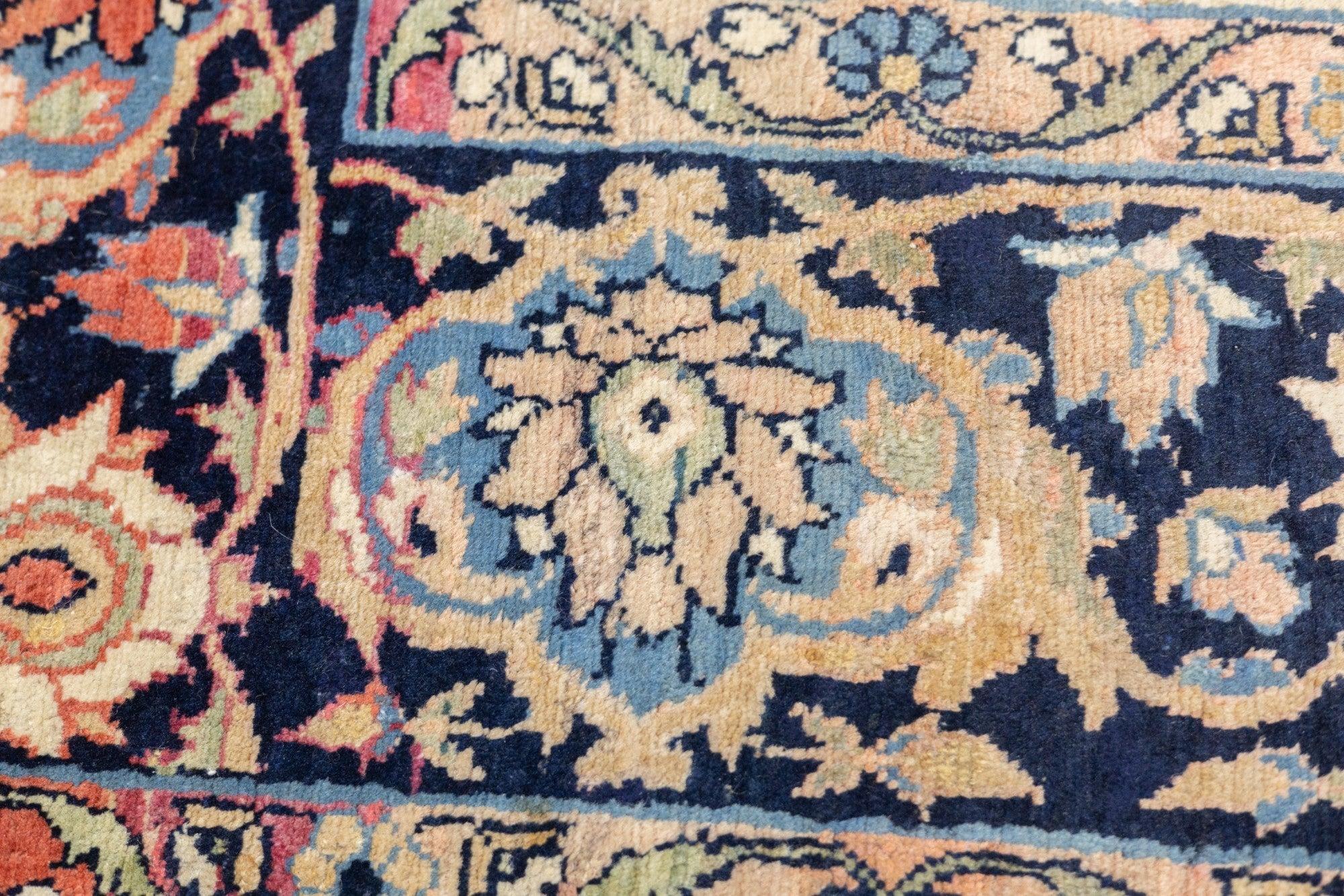 Antiker Farahan Sarouk-Teppich 6'10'' x 9'8'' (Wolle) im Angebot