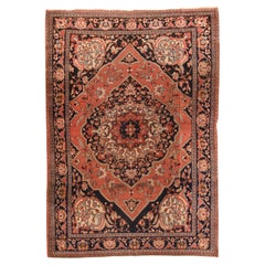 Antique Farahan Sarouk Rug