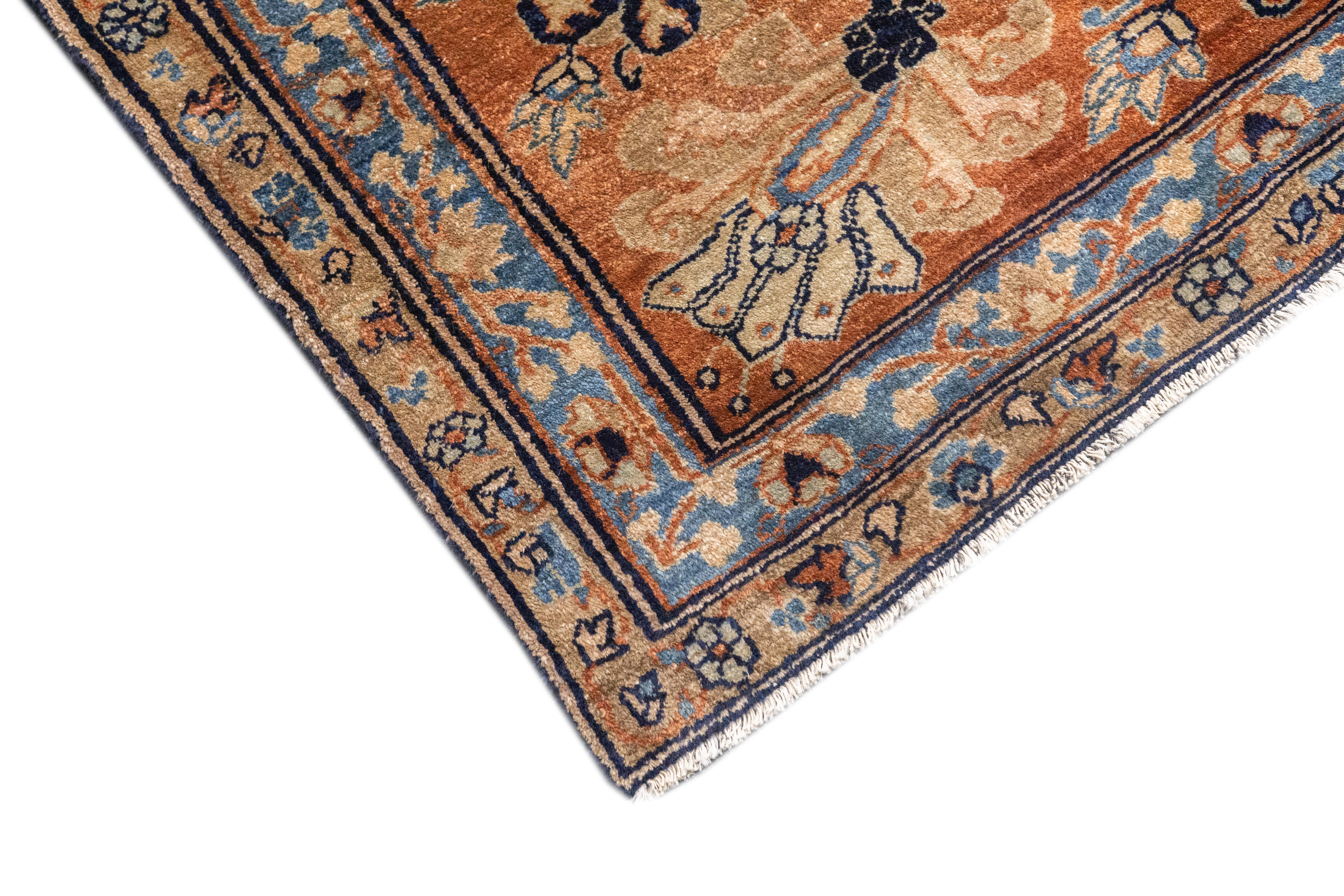 Antiker Farahan Sarouk-Teppich 8'6'' x 11'2'' (Persisch) im Angebot