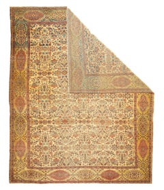 Antique Farahan Sarouk Rug 8'7'' x 10'5''